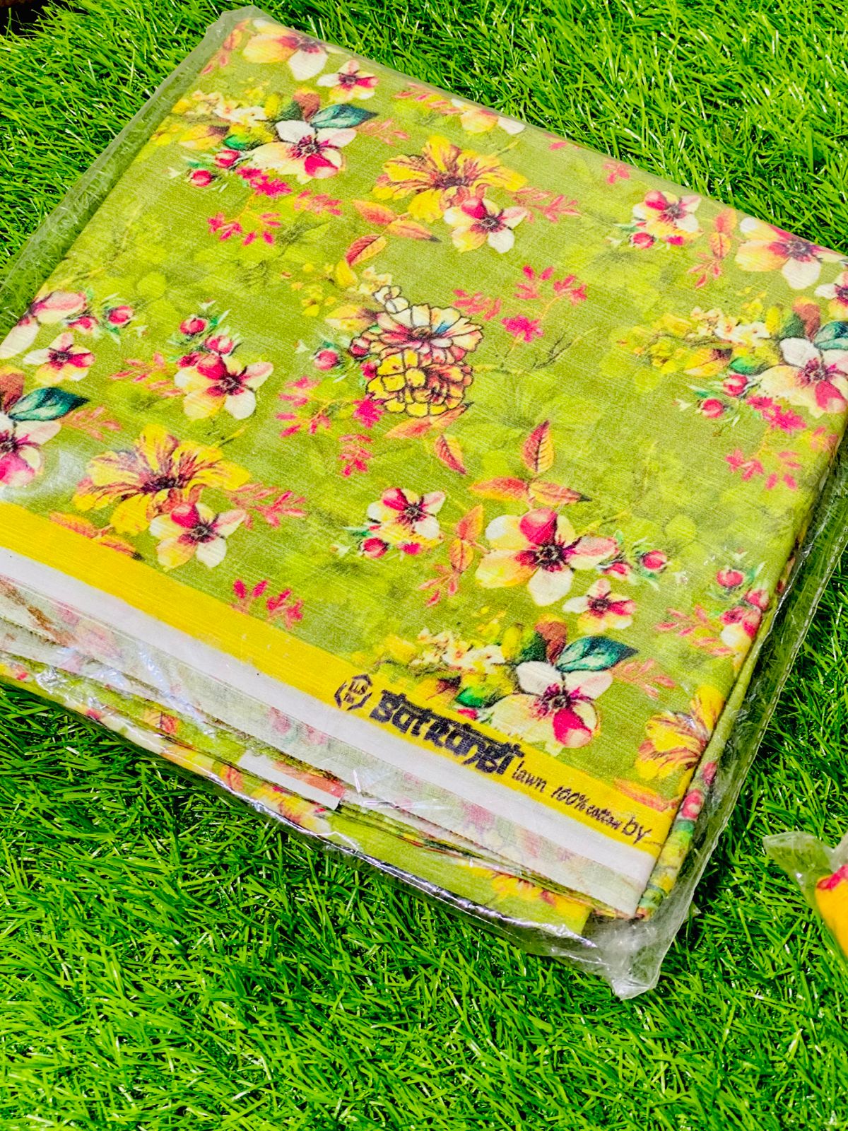 2-Peace Lawn Allover Bana Doria Unstitched Suit