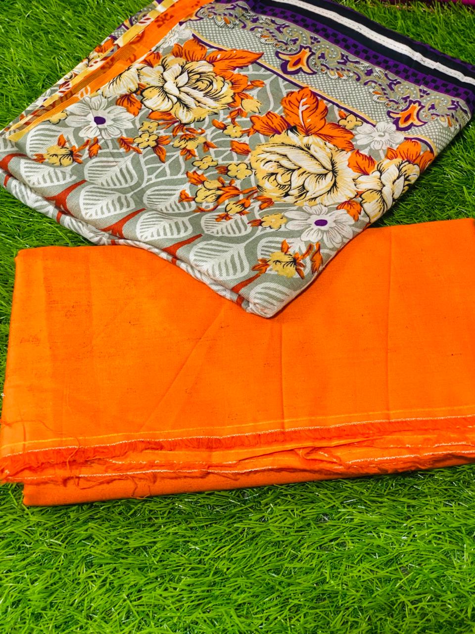 2-Peace Lawn Unstitched Suit