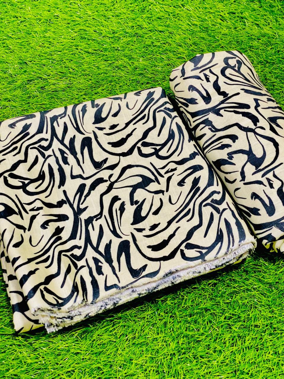 2-Peace Khaddar Allover Unstitched Suit