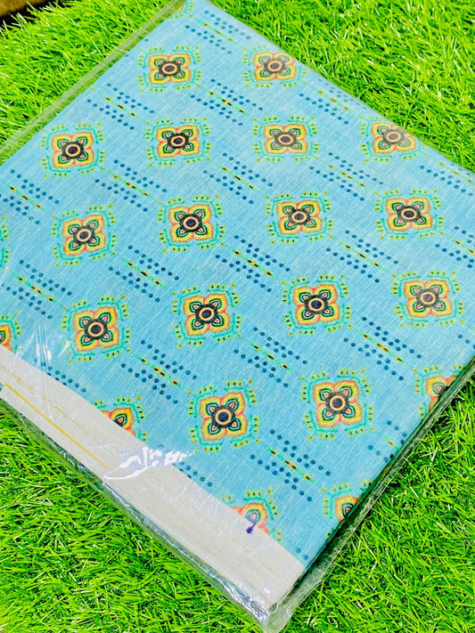 2-Peace Lawn Allover Bana Doria Unstitched Suit