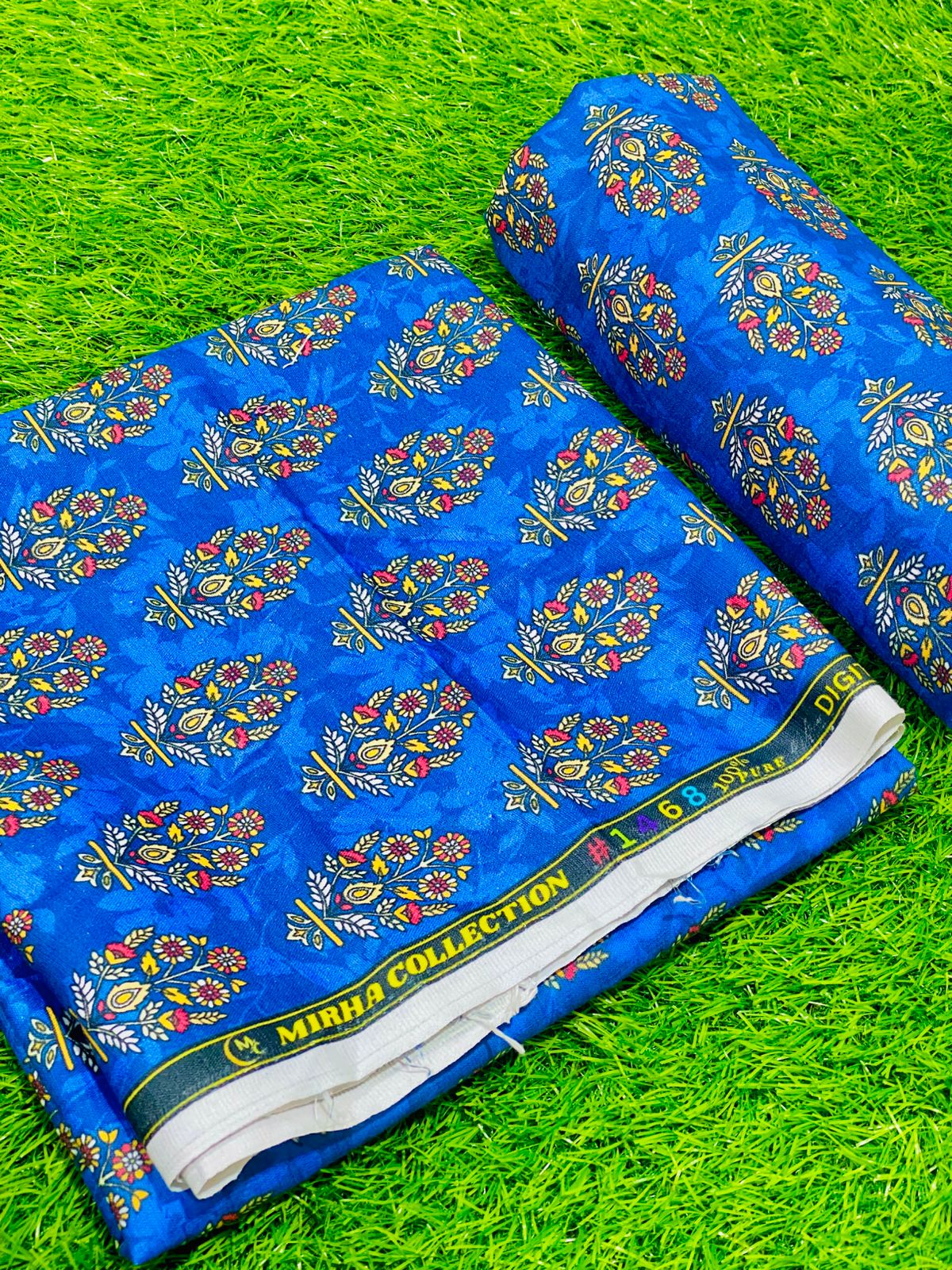 2-Peace Khaddar Allover Unstitched Suit