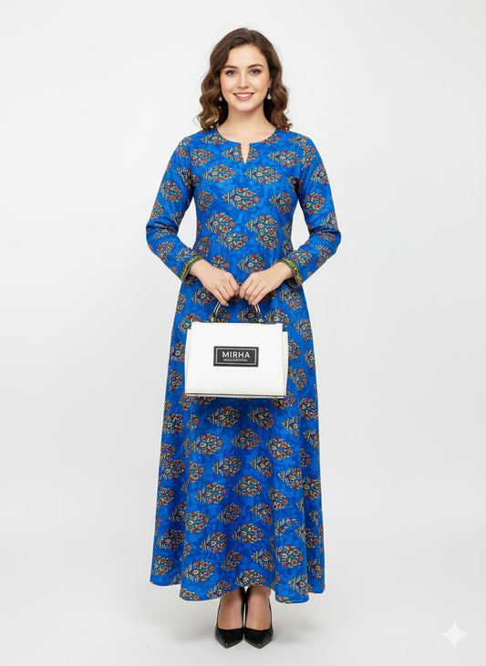 2-Peace Khaddar Allover Unstitched Suit