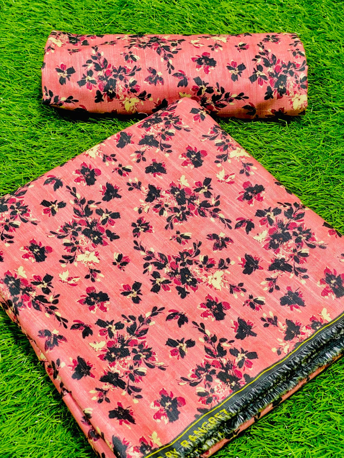 2-Peace Khaddar Allover Unstitched Suit