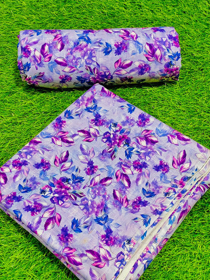 2-Peace Khaddar Allover Unstitched Suit