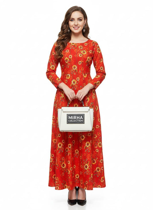 2-Peace Khaddar Allover Unstitched Suit