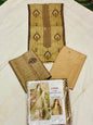 Lawn 3-Peace Embroidery 2 Head Sequence Unstitched Suite