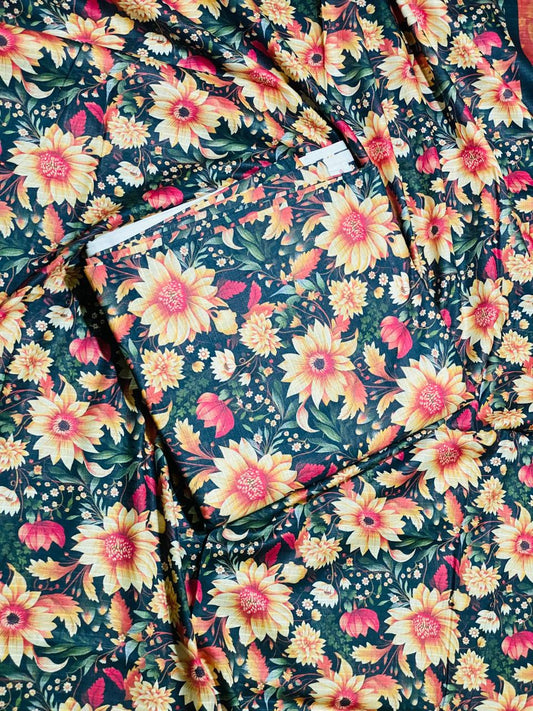 Lawn 3-Peace Allover Bana Doriya Unstitched Suite