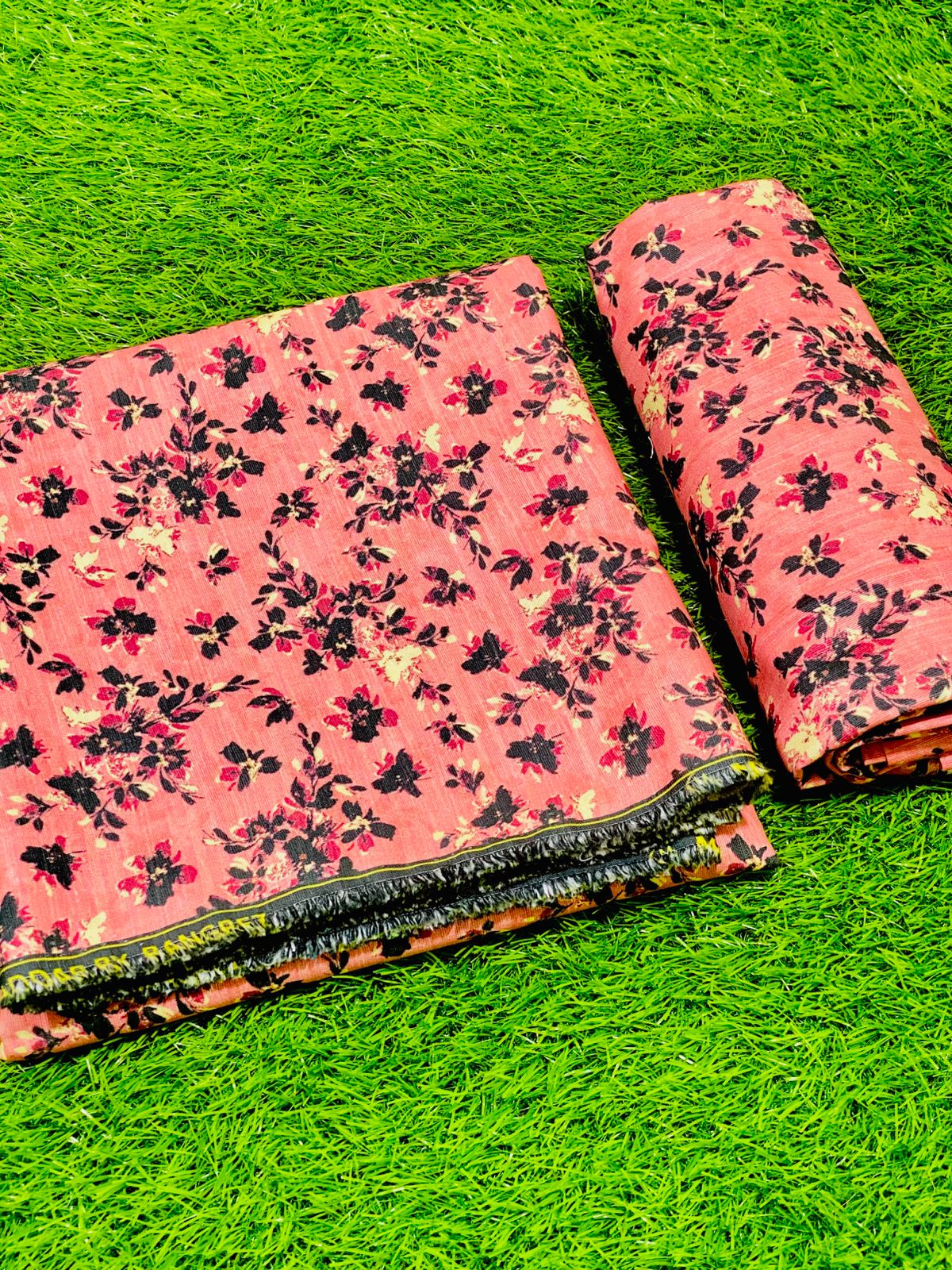 2-Peace Khaddar Allover Unstitched Suit