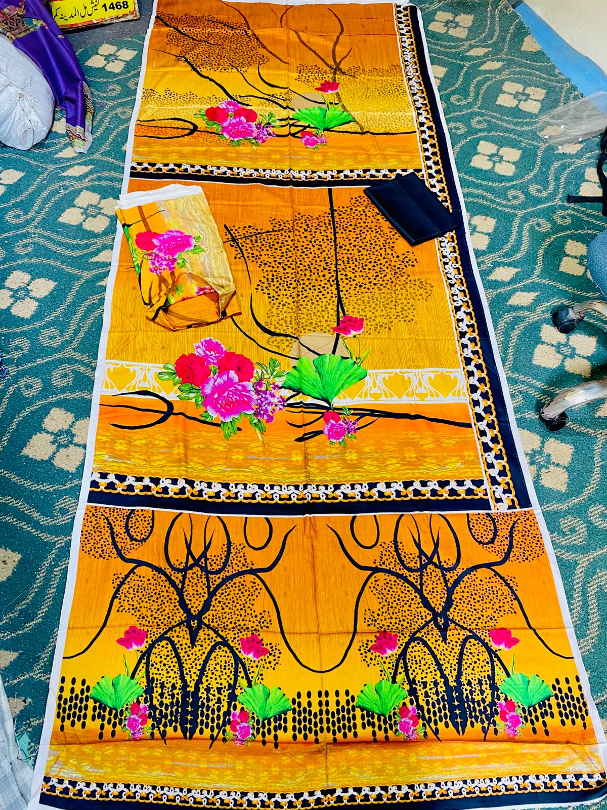 MARINA//LINEN 3-Peace unstitched Suit