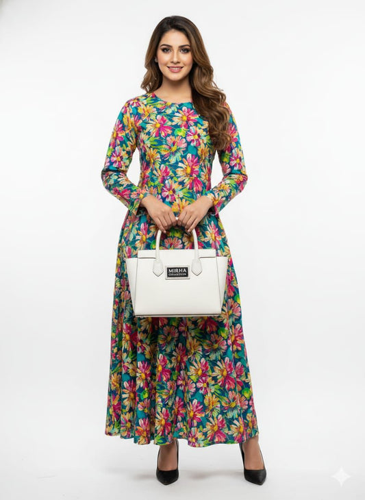 2-Peace Khaddar Allover Unstitched Suit