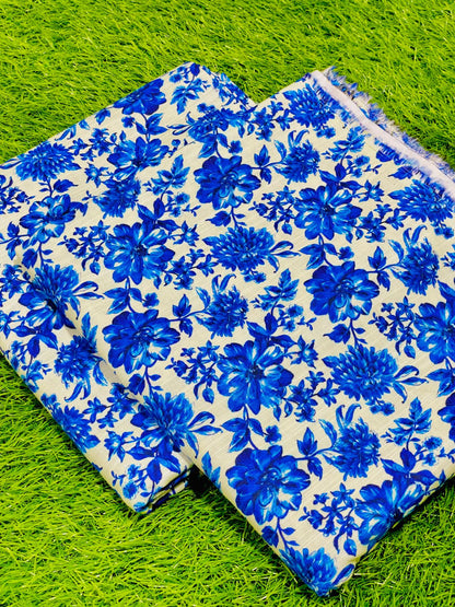 2-Peace Khaddar Allover Unstitched Suit