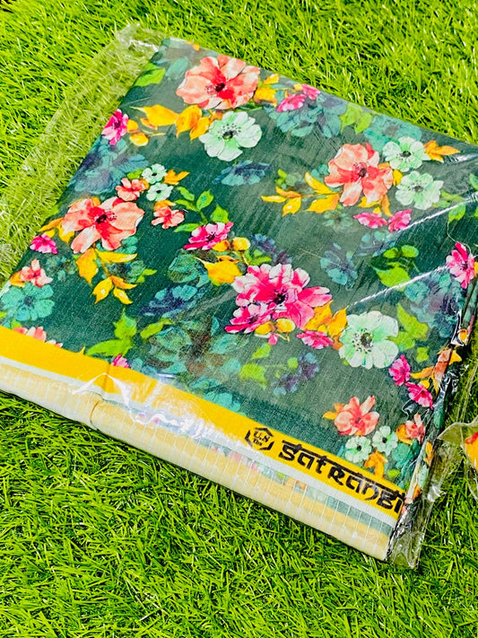 2-Peace Lawn Allover Bana Doria Unstitched Suit