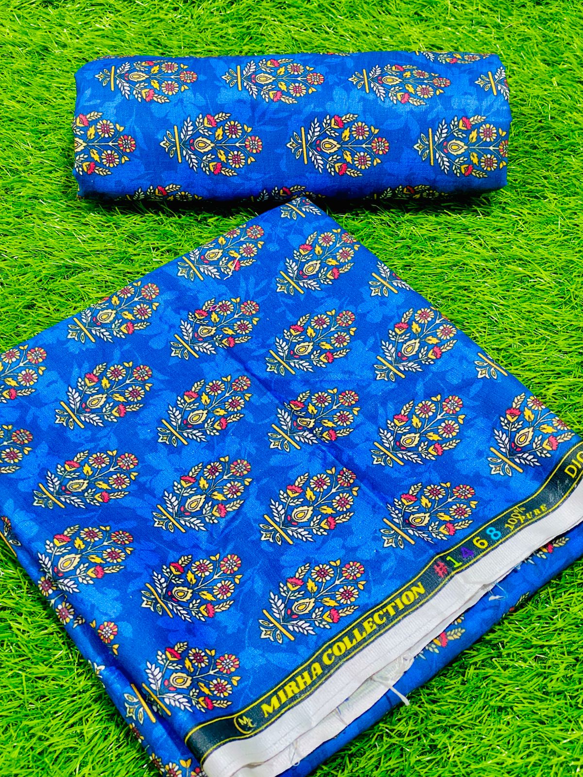 2-Peace Khaddar Allover Unstitched Suit