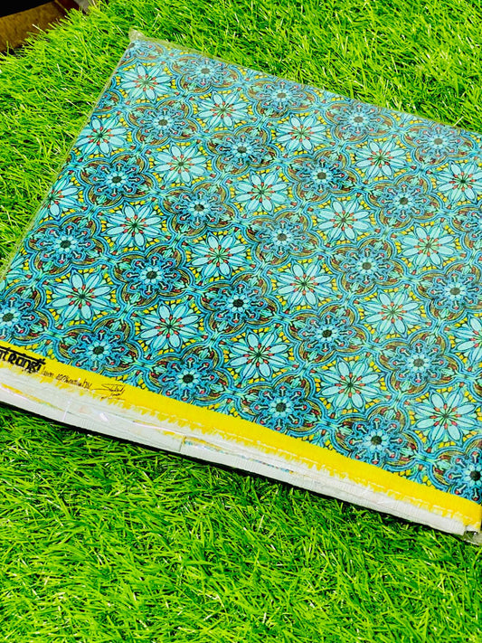 2-Peace Lawn Allover Bana Doria Unstitched Suit