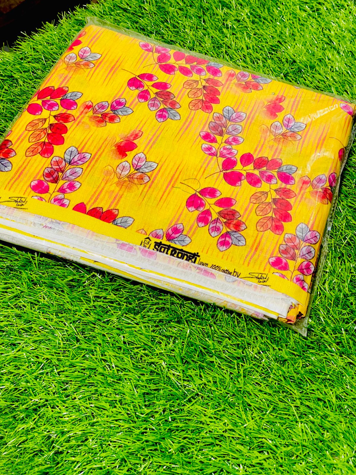 2-Peace Lawn Allover Bana Doria Unstitched Suit