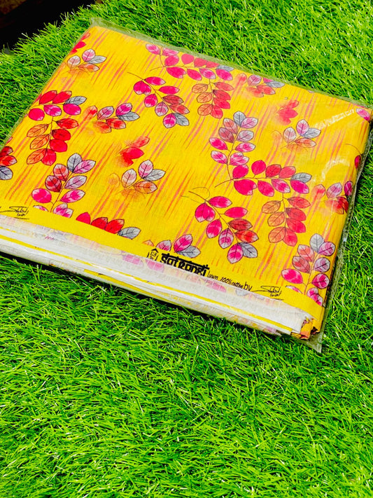 2-Peace Lawn Allover Bana Doria Unstitched Suit