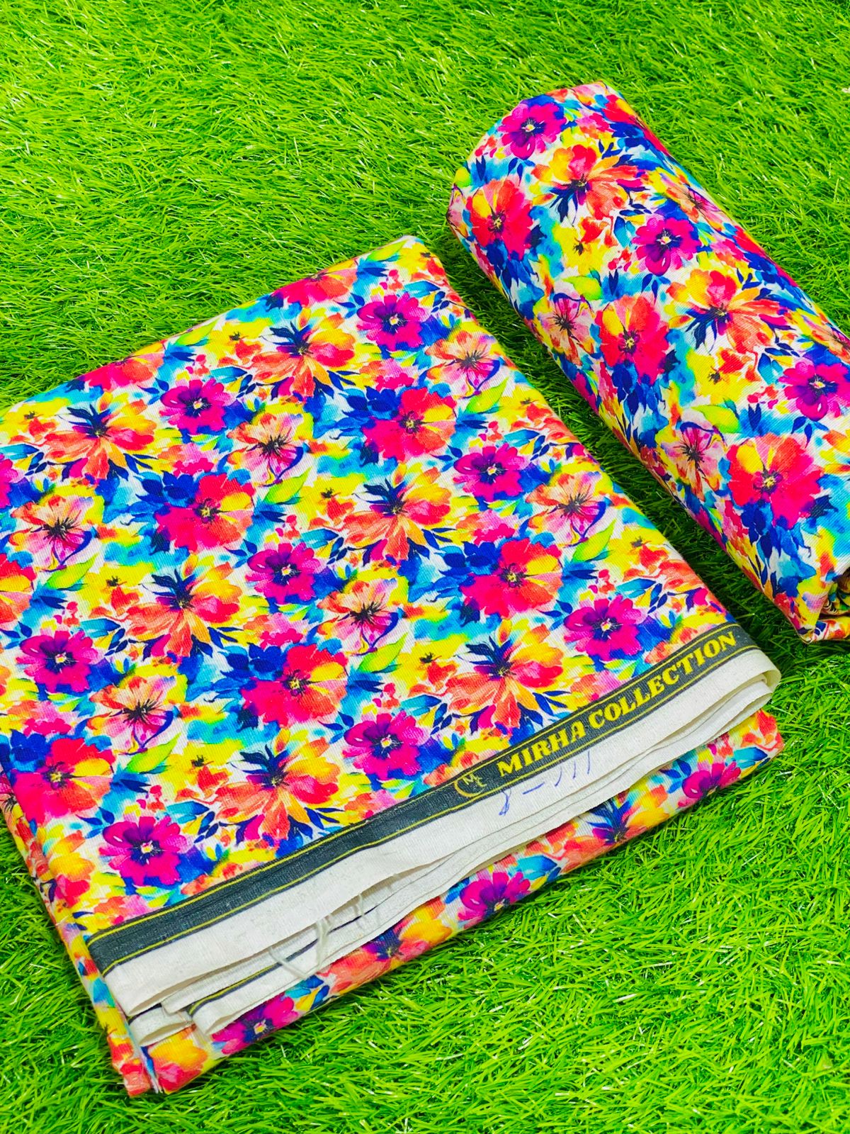 2-Peace Khaddar Allover Unstitched Suit