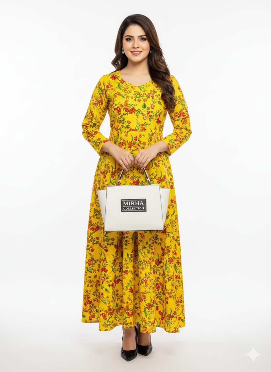 2-Peace Khaddar Allover Unstitched Suit