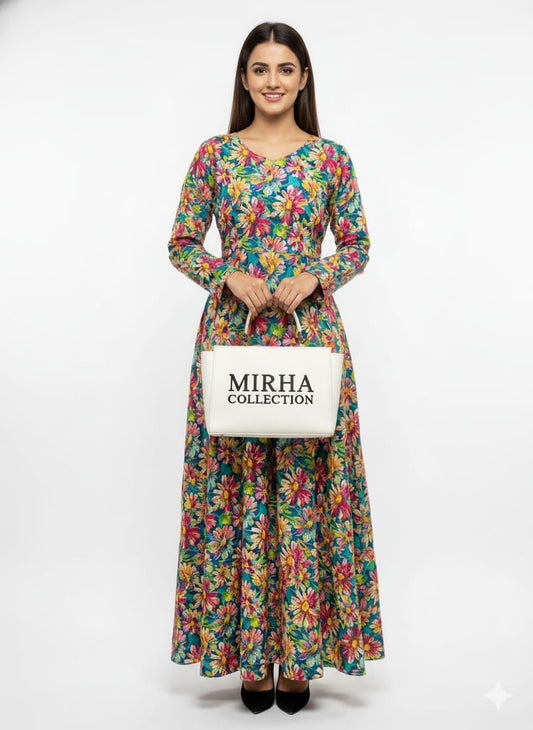 2-Peace Khaddar Allover Unstitched Suit