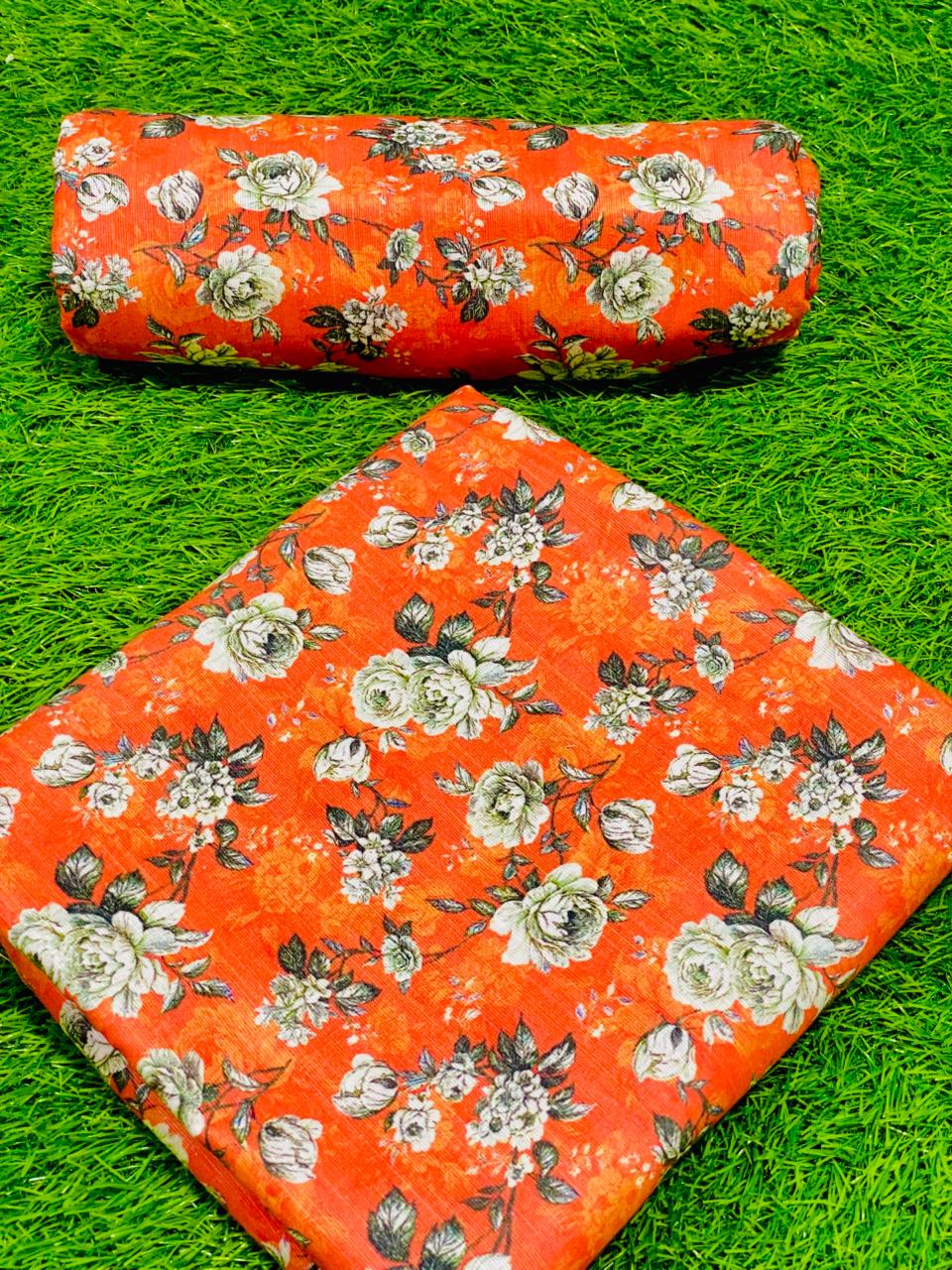 2-Peace Khaddar Allover Unstitched Suit