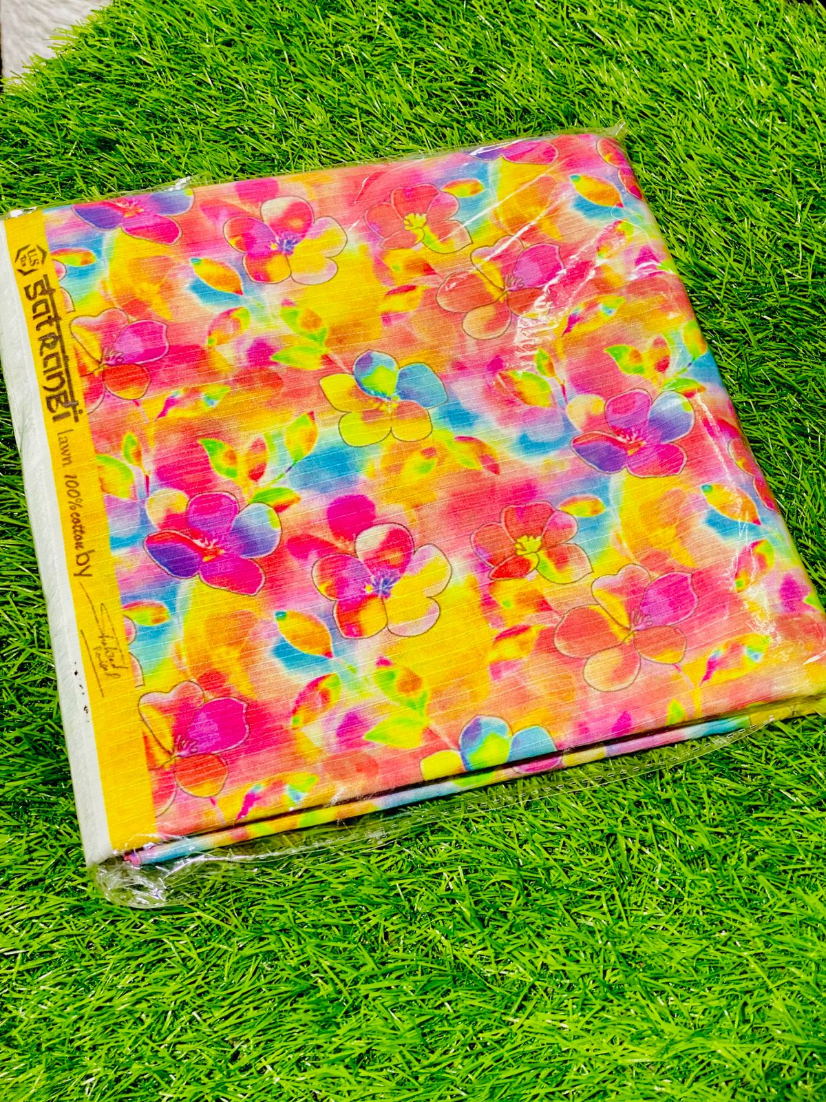 2-Peace Lawn Allover Bana Doria Unstitched Suit