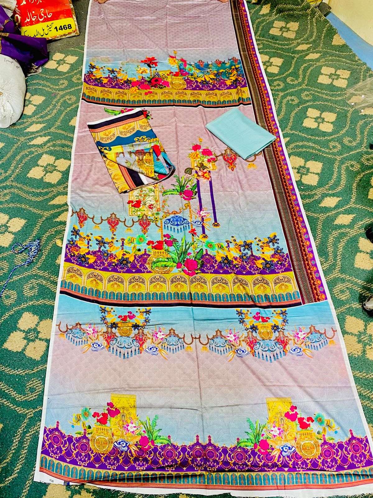 MARINA//LINEN 3-Peace unstitched Suit