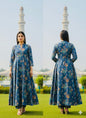 2Pc Dhanak Allover Unstitched Suit