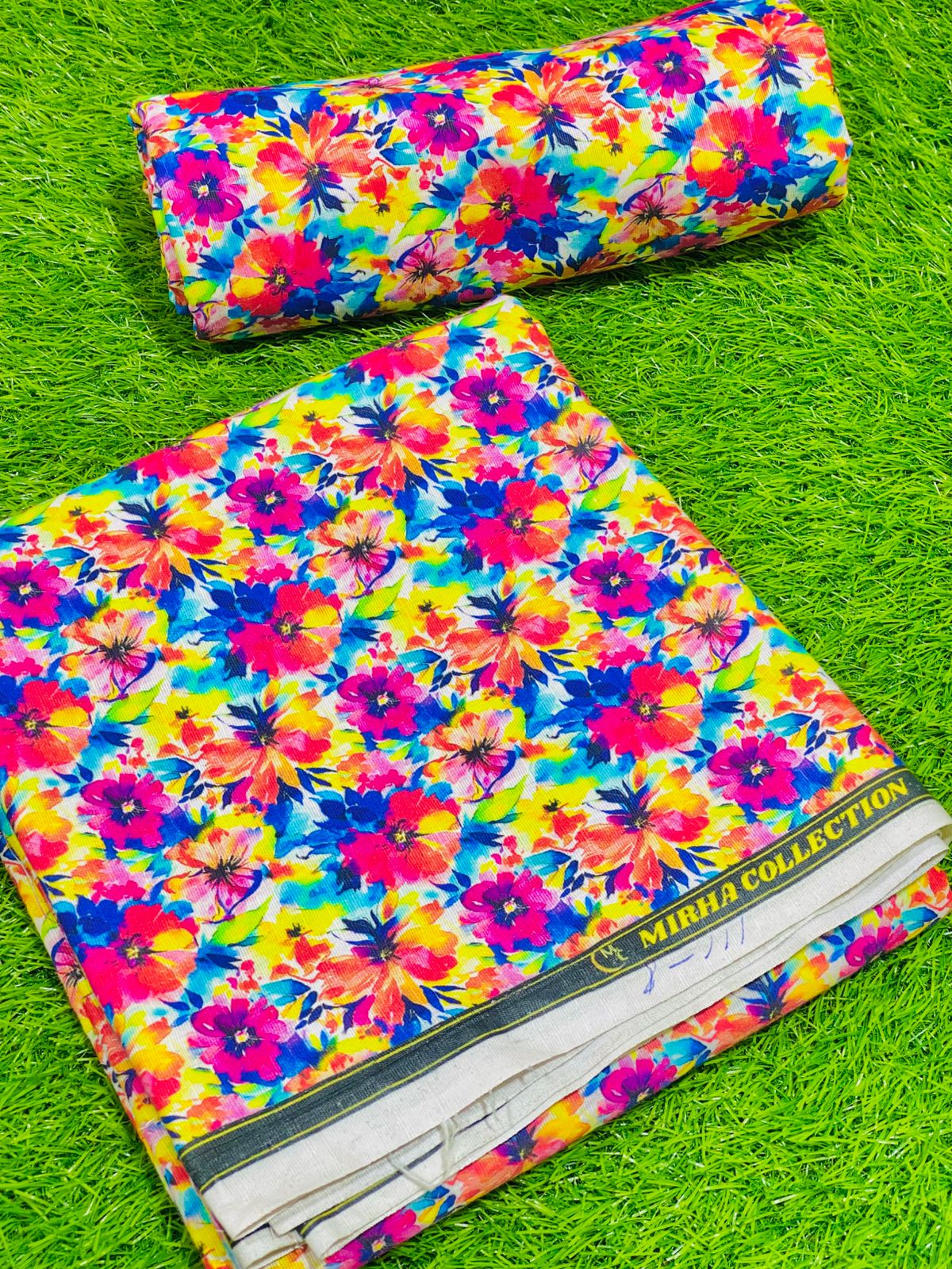 2-Peace Khaddar Allover Unstitched Suit